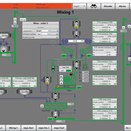 fhalcon<sup>®</sup> visualization route: mixing plant